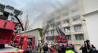 Çırağan Sarayı'nda yangın çıktı!