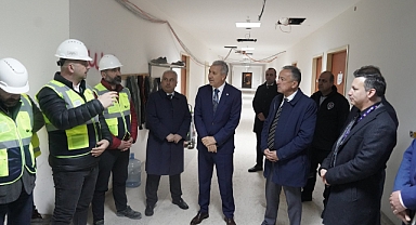 Ege Üniversitesinde dev merkezi ameliyathane açılış için gün sayıyor