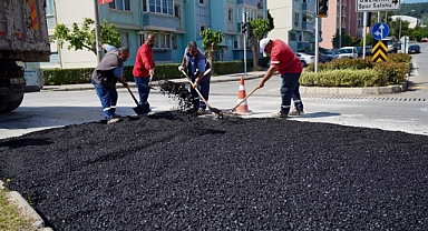 Gaziemir’in yolları yenileniyor