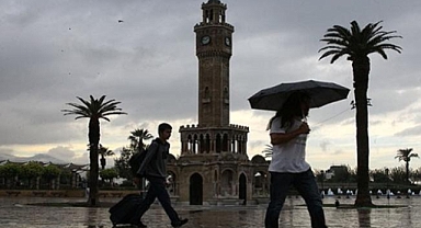 İzmir haftaya puslu havayla başlıyor: Sağanak yağış geliyor!
