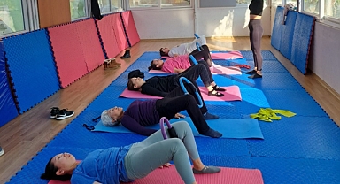 Bostanlıspor’da sağlık için pilates