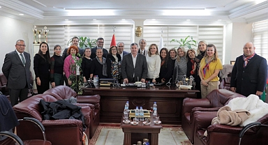 EBSOV kadınlarından Kınık'a ziyaret 