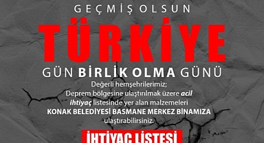 Batur: Geçmiş olsun Türkiye, gün birlik olma günü