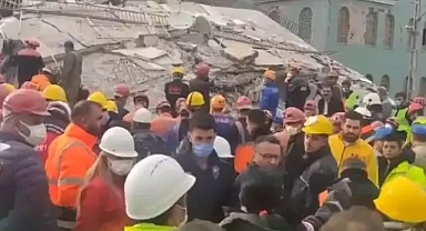 Görev yerinden uzaklaştırılan AFAD görevlisi kadın isyan etti