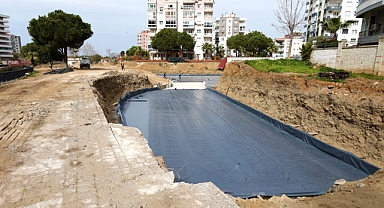 Pir Sultan Abdal Parkı’nda zemin iyileştirme çalışmaları başladı