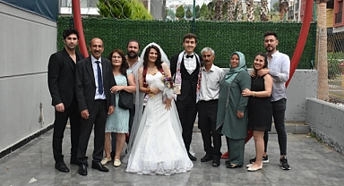 Gamze ve Serkan çiftinin mutlu günü
