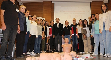 İzmir İl Milli Eğitim Müdürlüğü İlk Yardım Eğitimleri Devam Ediyor