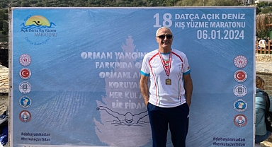 Bostanlısporlu Ateş, Datça Açık Deniz Maratonunda 3. oldu