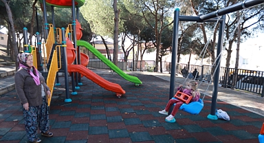 Çamlık parkı adım adım tamamlanıyor