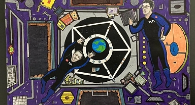 İzmirli genç yetenekten Türkiye’nin insanlı ilk uzay misyonuna tam destek