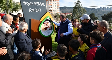 Yaşar Kemal Parkı Çiğli’de Törenle Açıldı