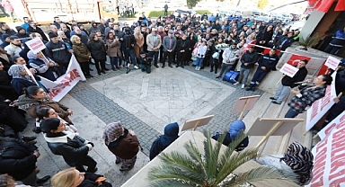 Belediye emekçileri Filiz Ceritoğlu Sengel’i alkışlarla karşıladı
