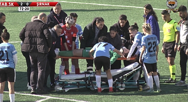 Kadınlar futbol liginde korkutan dakikalar!