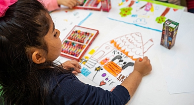 Pınar Çocuk Resim Yarışması Sergisi, sanatseverleri bekliyor