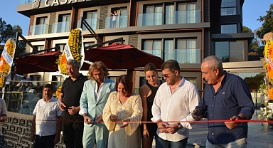 Casa Mimas Hotel, eşsiz mimarisi ile Karaburun’da açıldı.