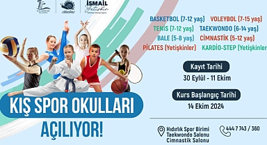 Seferihisar’da Kış Spor Okulları heyecanı başlıyor