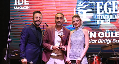 Ege Tiyatrolar Birliği Başkanı Metin Güler’e Vizyon Ödülleri Gecesi’nde Anlamlı Ödül