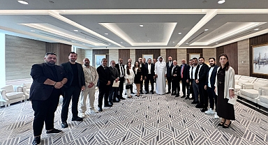 Türk Heyeti'nden Katar Ticaret Odası'na Ziyaret