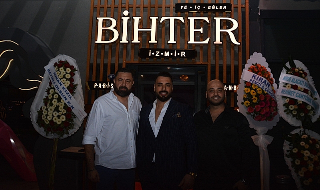 İzmir'in yeni eğlence mekânı Bihter İzmir kapılarını açtı